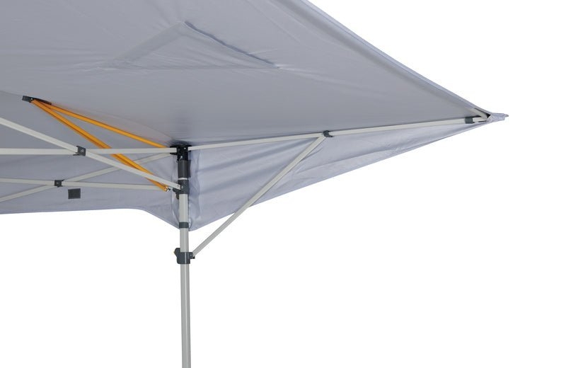 OZtrail Commercial Deluxe 3.0 Flexi Shade Gazebo White