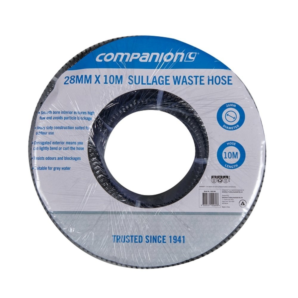 Companion Caravan Sullage Waste Hose 10m