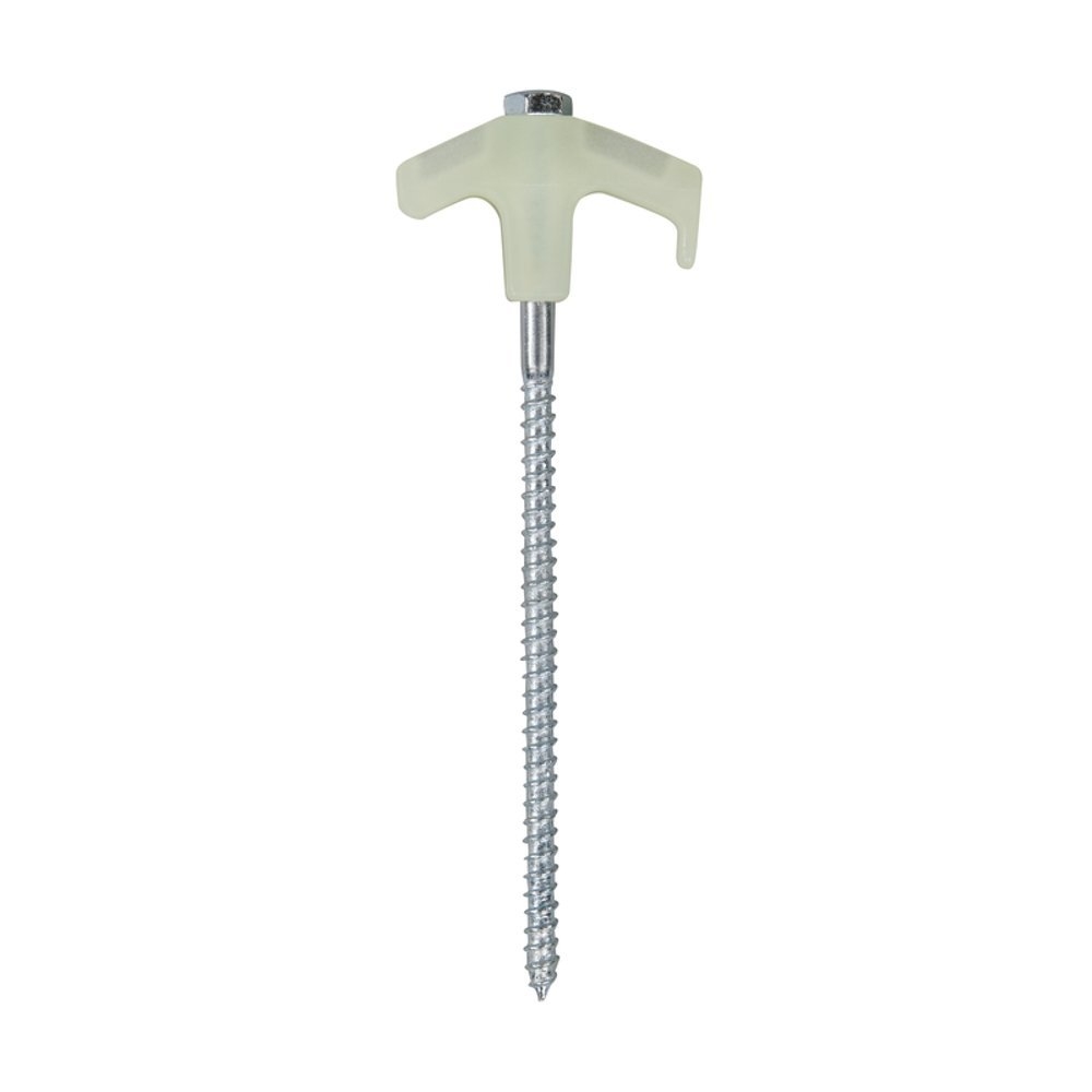 OZtrail Screw-In Glow-in-the-Dark Tent Peg Set
