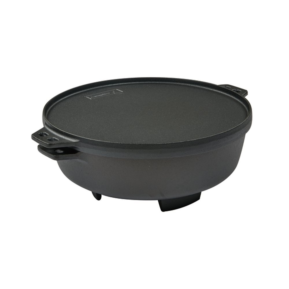 Campfire 5-in-1 Cast Iron Camp Oven and BBQ Grill