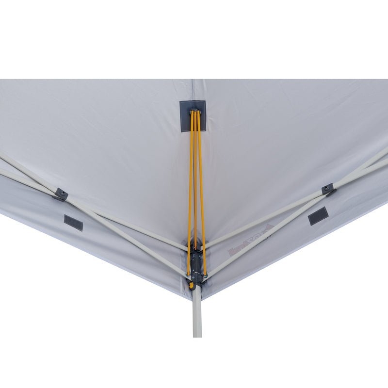 OZtrail Commercial Deluxe 3.0 Flexi Shade Gazebo White