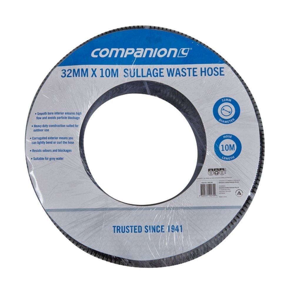 Companion Caravan Sullage Waste Hose 10m