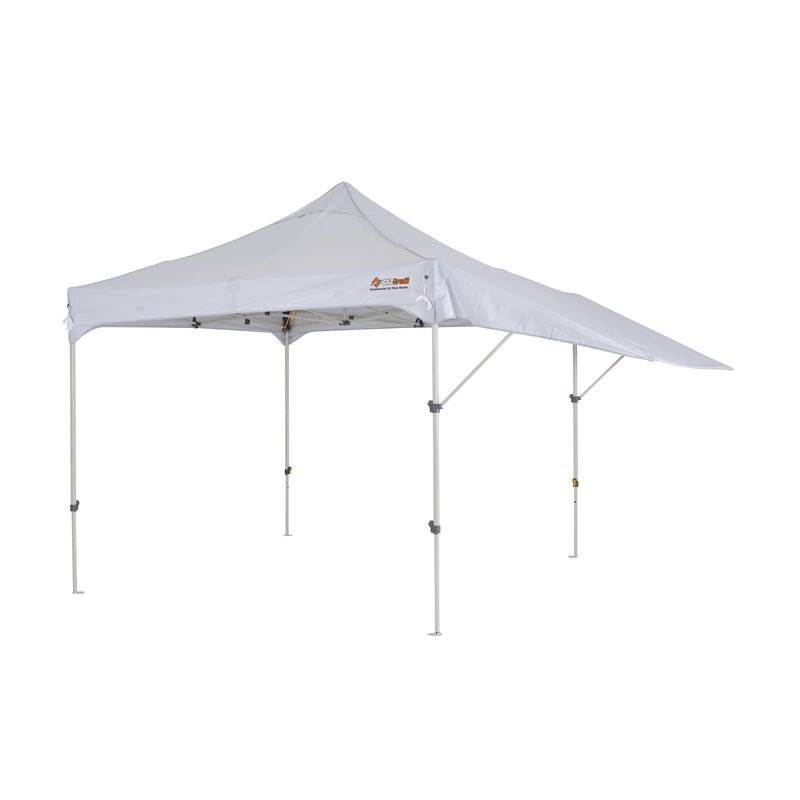 OZtrail Commercial Deluxe 3.0 Flexi Shade Gazebo White