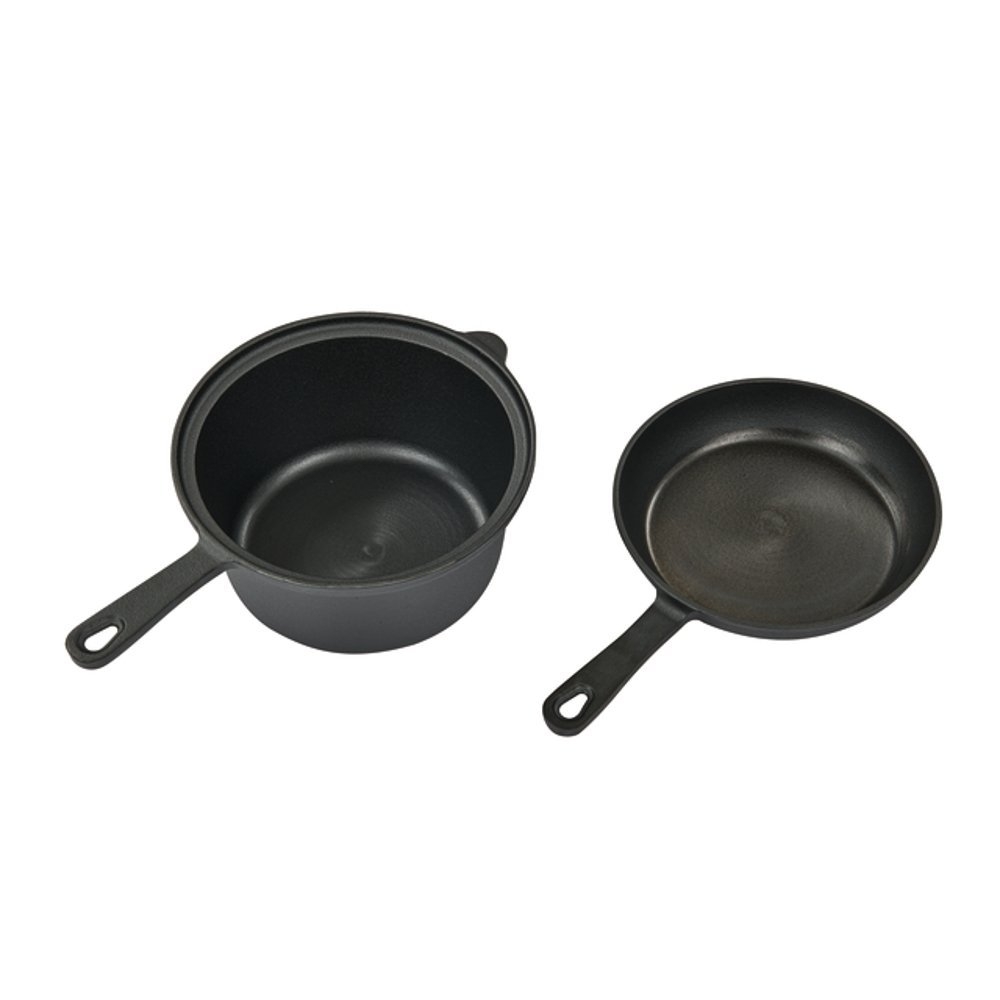 Campfire Saucepan with Skillet Lid 2.2L