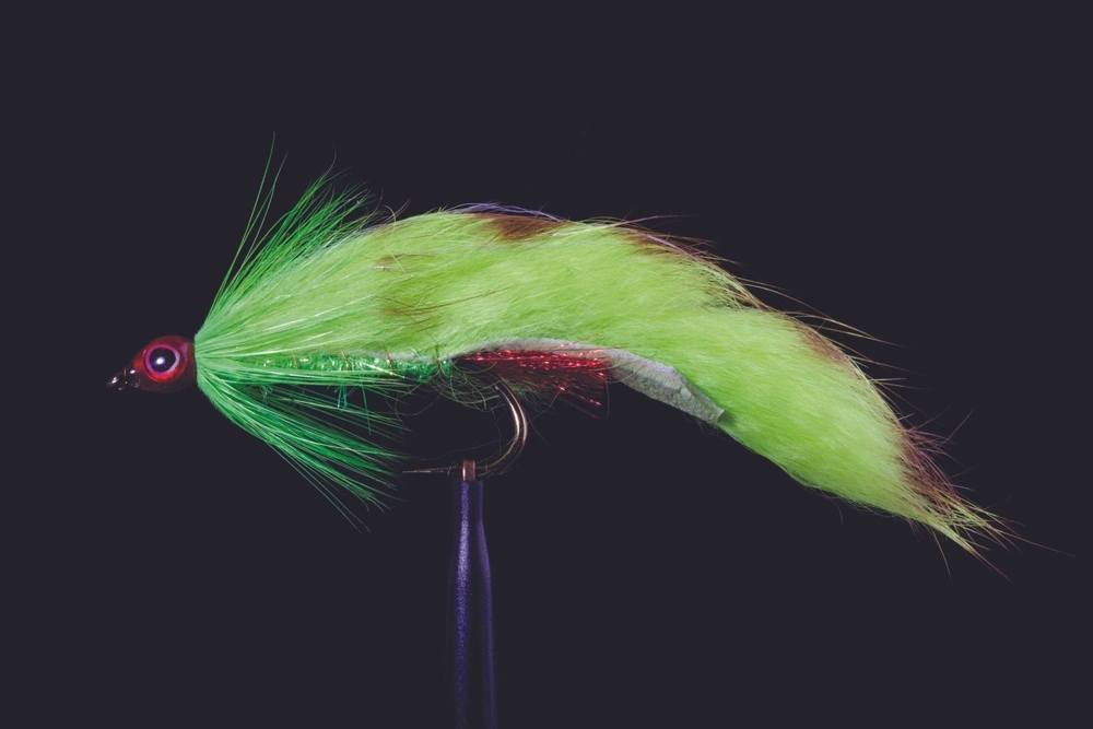 Manic Tackle Project Mega Rabbit Fly Chartreuse #2