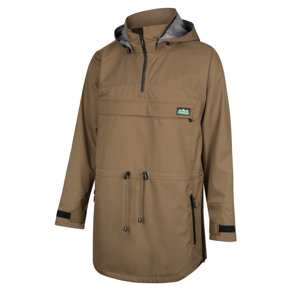 Ridgeline Evolution Mens Anorak Heather Brown XS - Mark on lower back