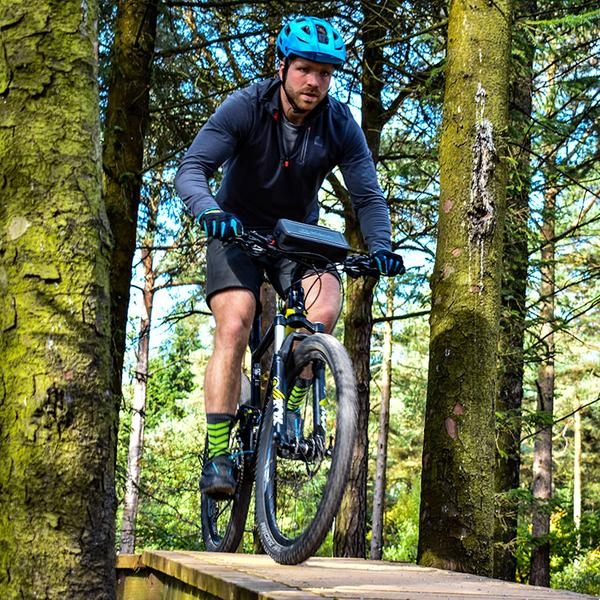 Red Original Performance Mens Longsleeve Shirt Grey M