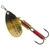 Mepps Aglia Spinner Lure Brown Trout Blade Treble Hook #3 7g