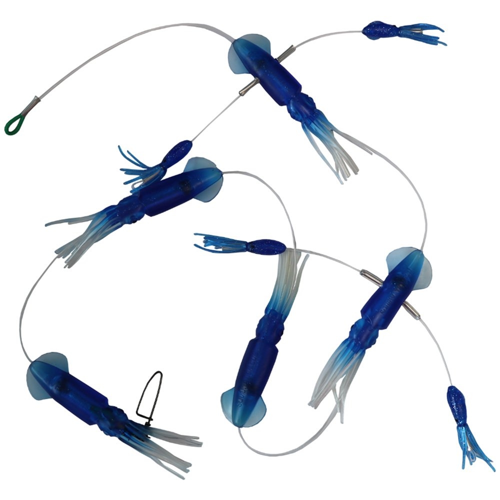 Squidnation Mini Flippy Floppy Teaser Electric Blue and Blue