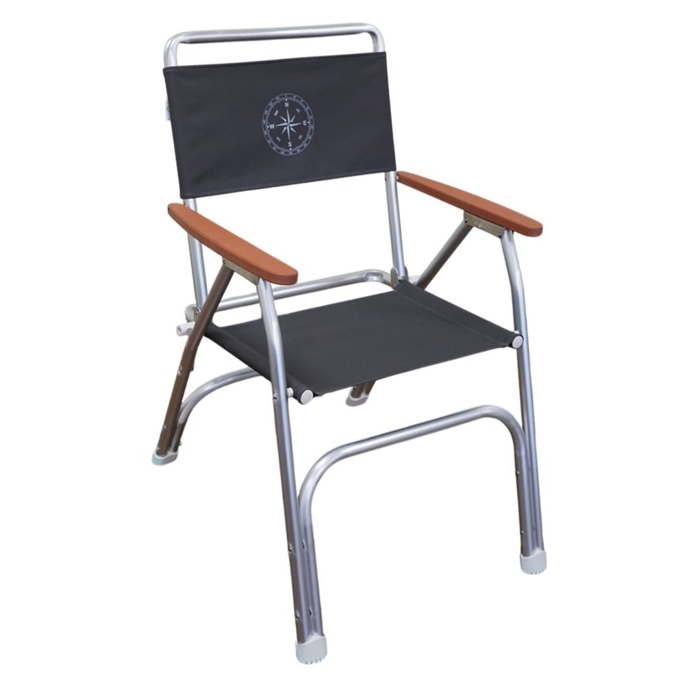 Oceansouth Aluminium Deck Chair Grey