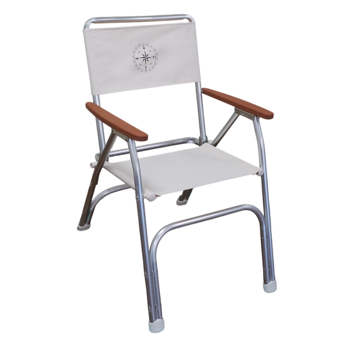 Oceansouth Aluminium Deck Chair White