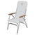 Oceansouth High Back Aluminium Deck Chair White