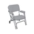 Oceansouth Large Marine Deck and Dock Chair Style A Grey
