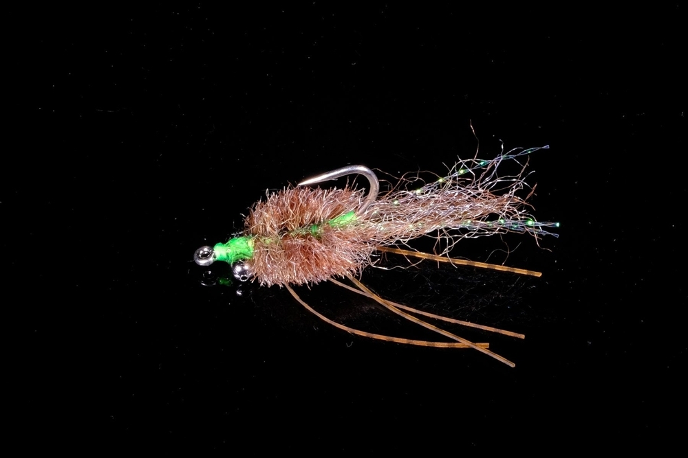 Manic Tackle Project Micro Crab Saltwater Fly #8