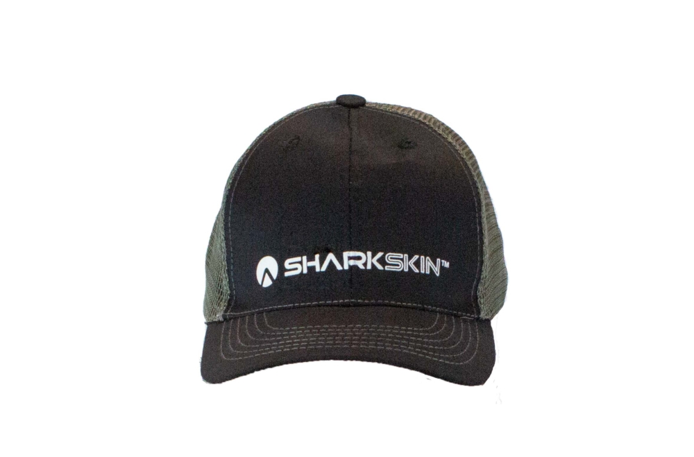 Sharkskin Truckers Cap Red