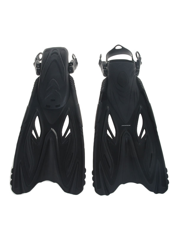 Mirage Rayzor Adult Mask Snorkel and Fins Set Black