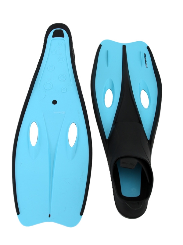 Mirage Challenge Adult Snorkeling Set Large Blue