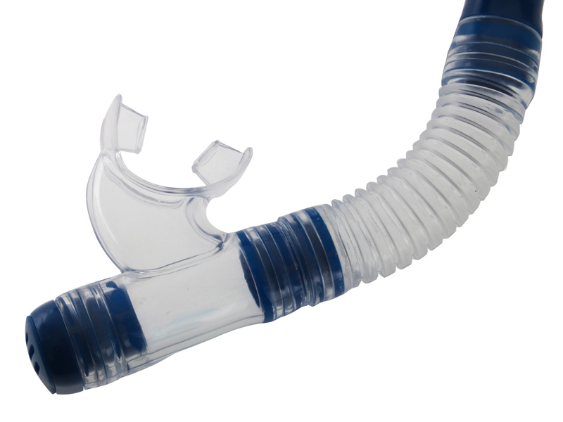 Mirage Mission Adult Dive Mask Snorkel and Fins Set Blue L/XL