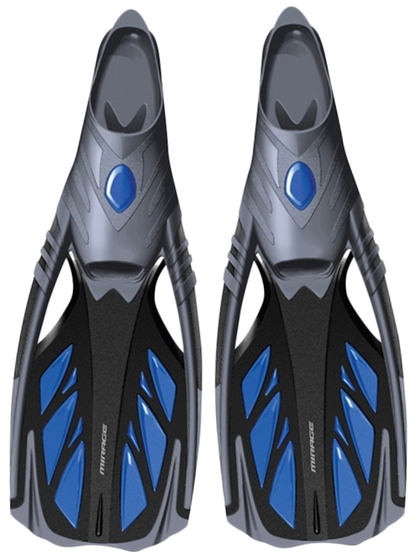 Mirage Platinum Dive Fins Blue XL / US11-12