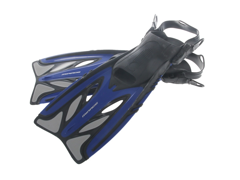 Mirage Crystal Dive Fins Blue L/XL