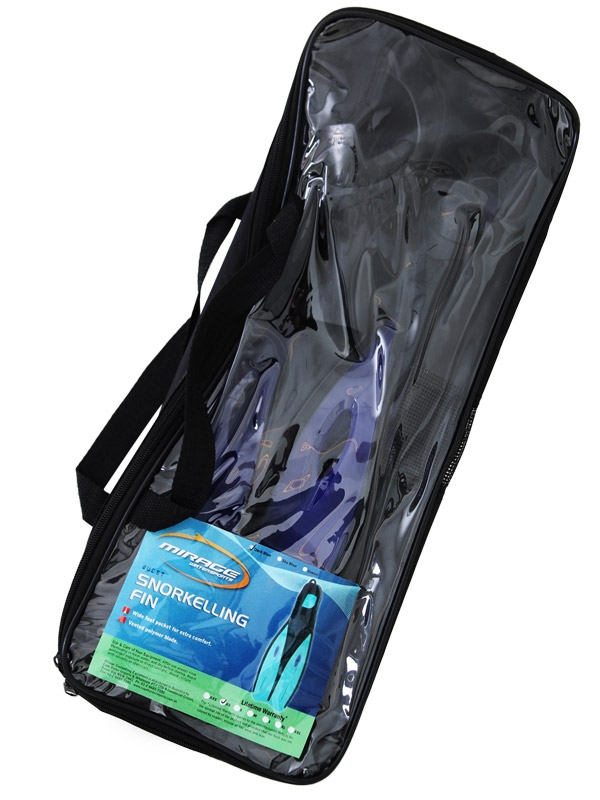 Mirage Quest Youth Snorkeling Fins Dark Blue S US3-4.5