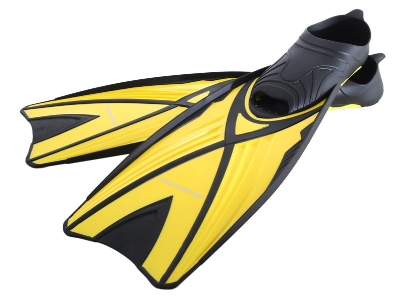 Mirage Fathom Snorkelling Fins Yellow Large