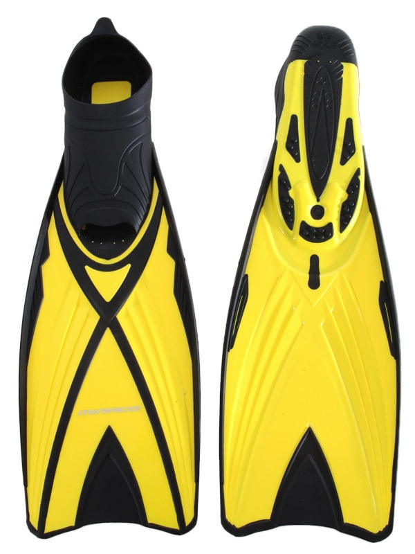 Mirage Fathom Snorkelling Fins Yellow XL