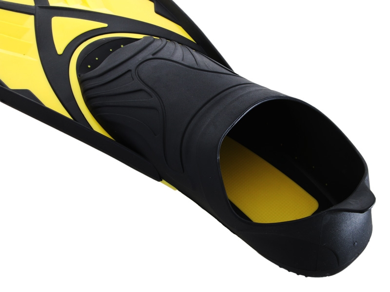 Mirage Fathom Snorkelling Fins Yellow XL