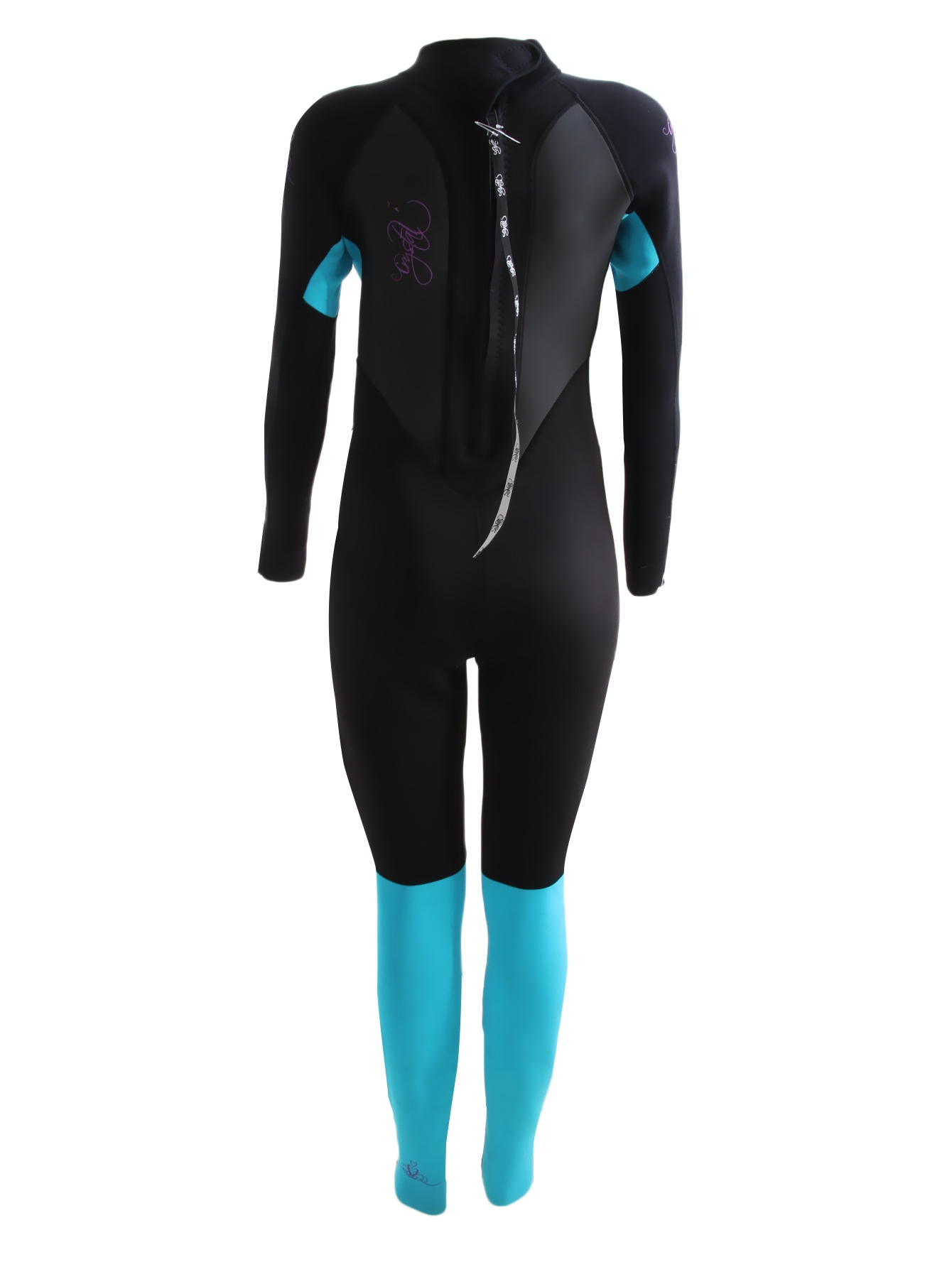 Crystal Superstretch Steamer Womens Wetsuit 3/2mm Blue/Black Size 12