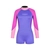 Mirage WS54 Womens Longsleeve Springsuit Wetsuit 2mm Violet 6