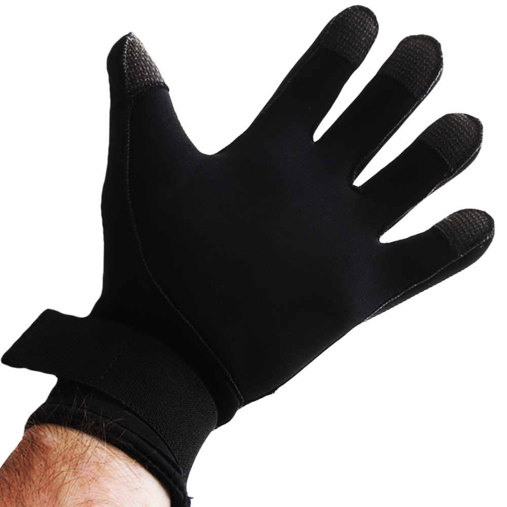 Mirage Kevlar Lite 3mm Neoprene Dive Gloves Black XL