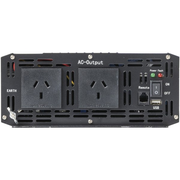 Powertech 12VDC to 240VAC Pure Sine Wave Inverter 2000W