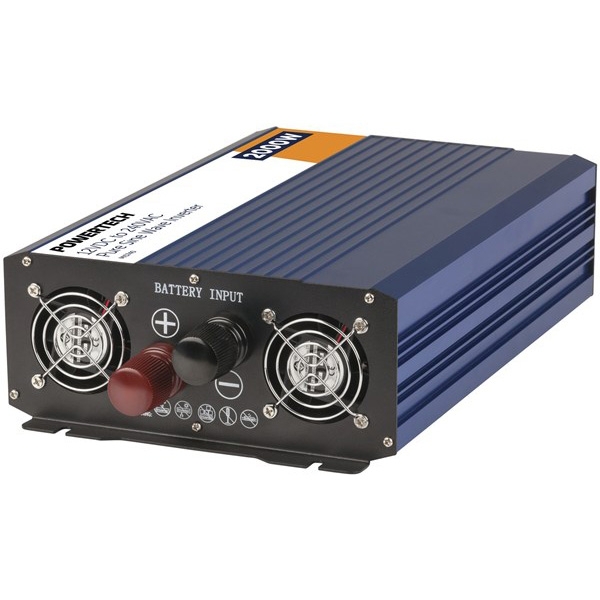 Powertech 12VDC to 240VAC Pure Sine Wave Inverter 2000W