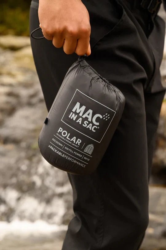 Mac in a Sac Mens Polar Reversible Down Jacket