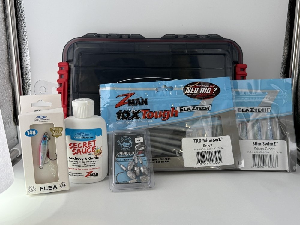 Micro Jig & Finesse Soft Bait Fishing Kit