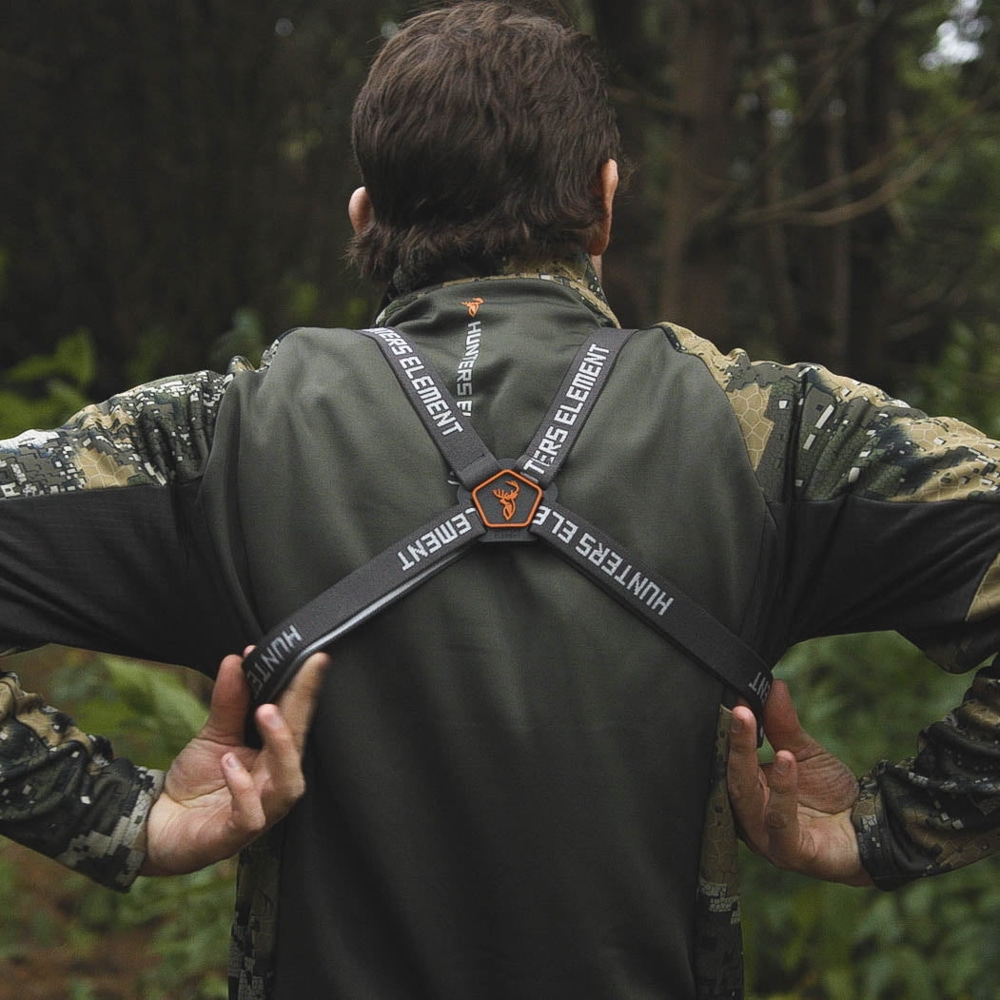 Hunters Element Focus Binocular Harness Slate