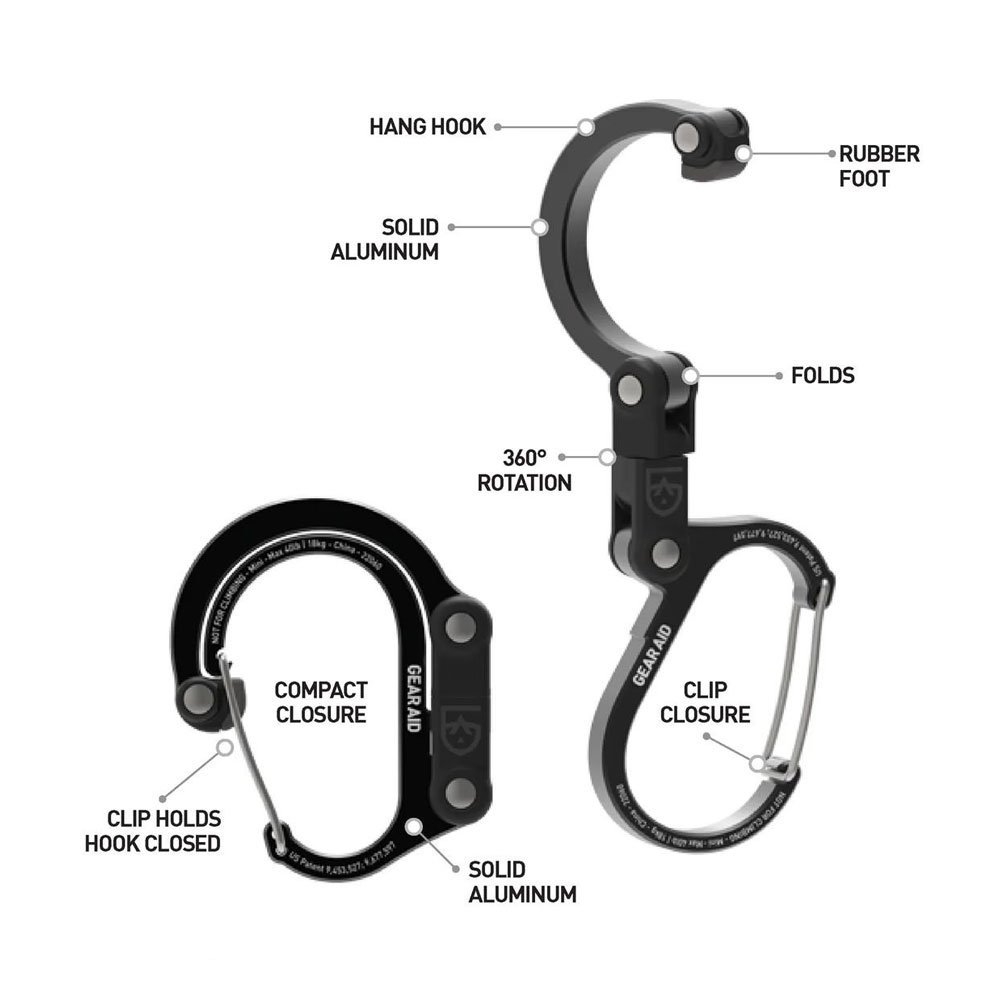 Gear Aid Heroclip Hybrid Gear Clip Mini