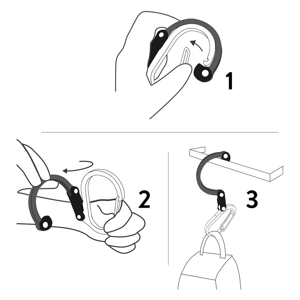 Gear Aid Heroclip Hybrid Gear Clip Mini