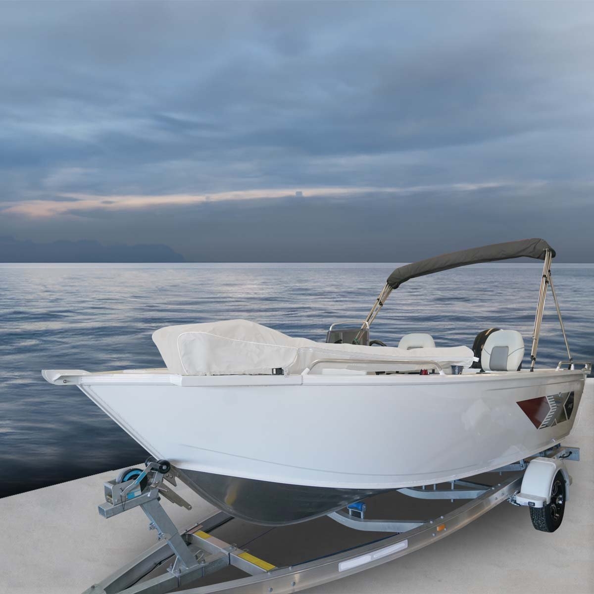 Oceansouth UPF50 Trolling Motor Cover for MotorGuide