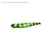 Bonze BS12 Game Lure Replacement Skirt 380mm 21 Fluorescent Green/Silver/Black Stripes