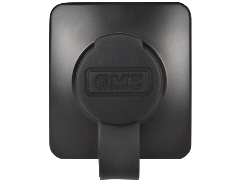 GME MK012B Flush Mount Microphone Socket Black GME MK012B Flush Mount Microphone Socket Black