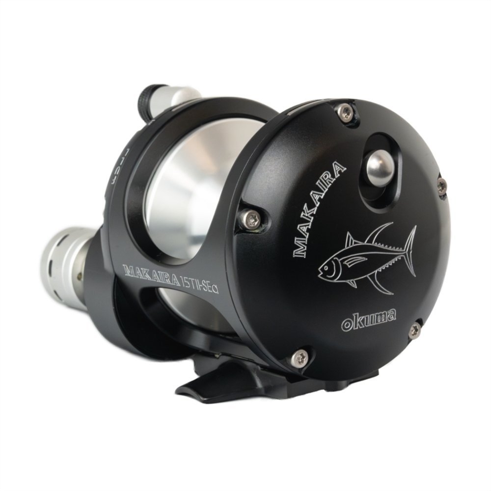 Okuma Makaira SEa 15 2-Speed Game Reel Matte Black