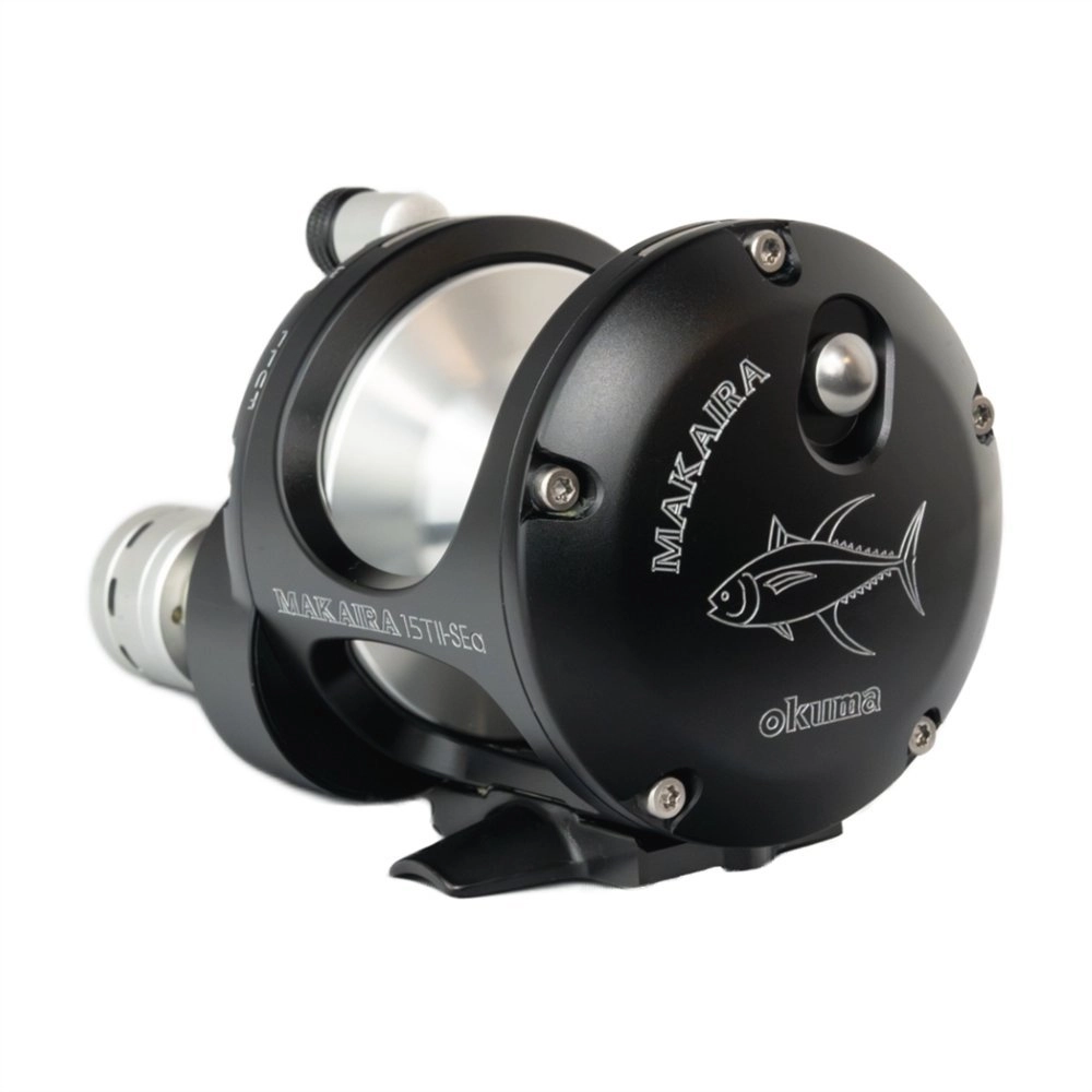 Okuma Makaira SEa 15 2-Speed Game Reel Matte Black Game Reels