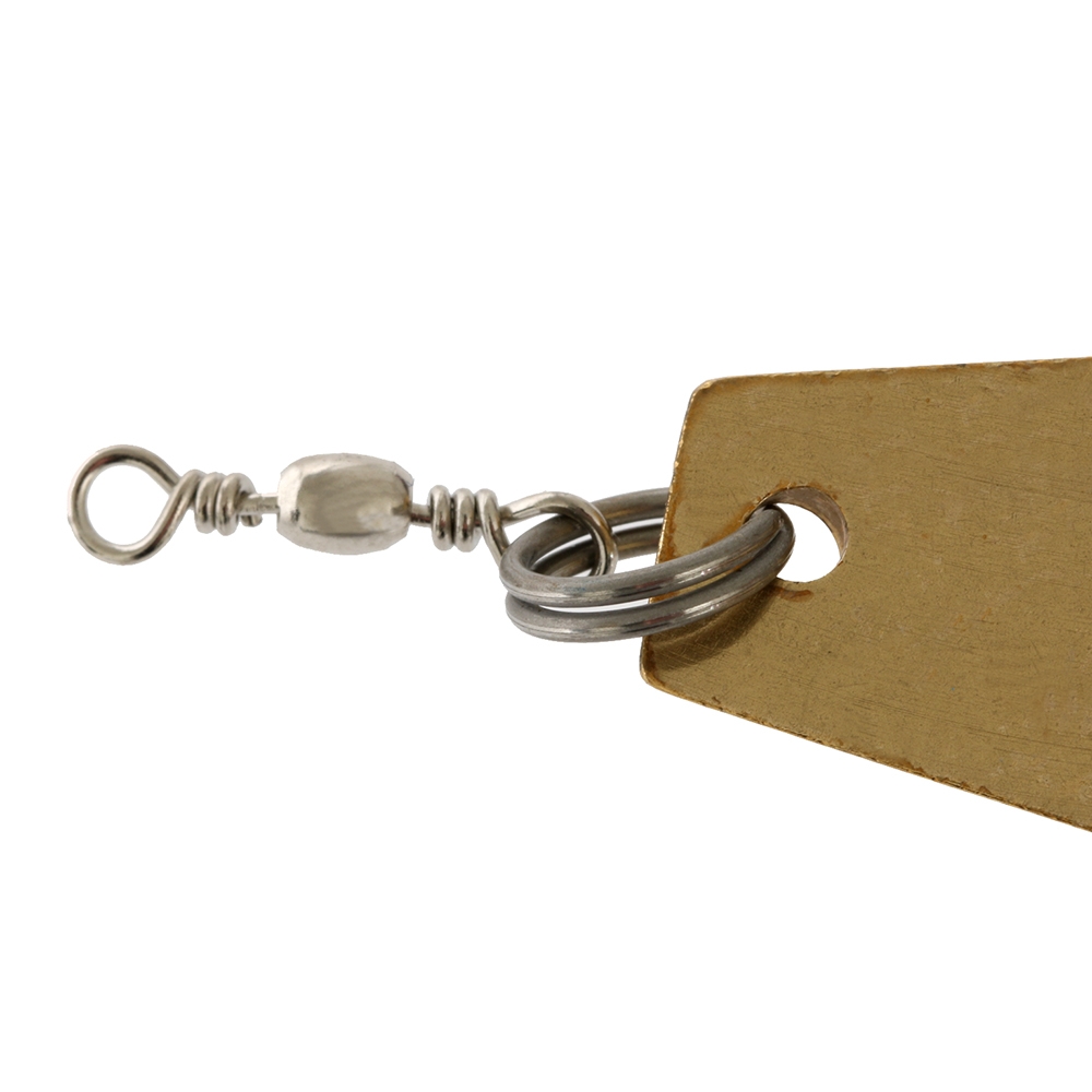 Fishfighter Hex Wobbler 85g Mounted Brass