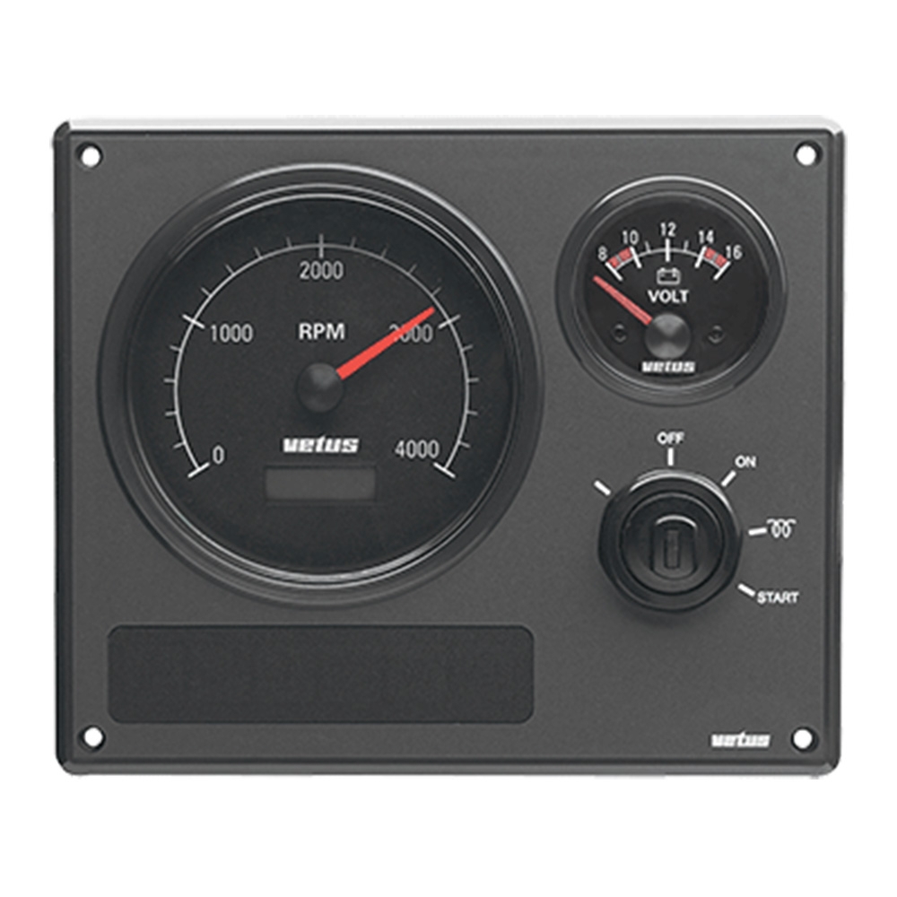 VETUS Motor Panel MP22 12V 0-4000rpm