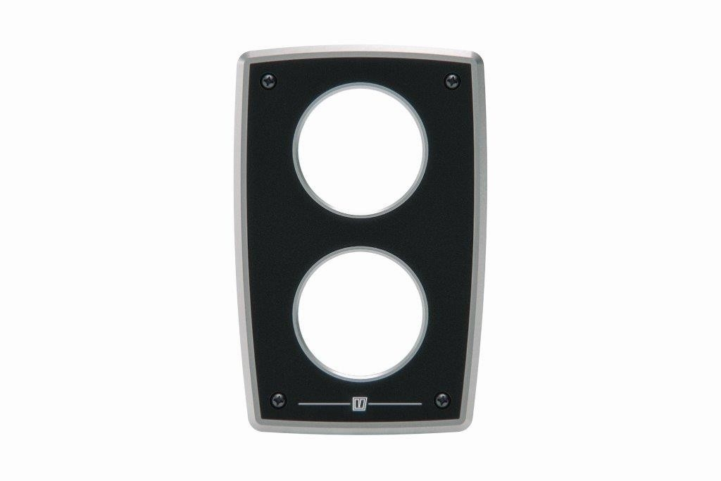 VETUS Aluminiumm Engine Panel Type MPA34 24V 4 Black Instruments 0-4000 rpm