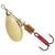 Mepps Aglia Spinner Lure Gold Blade Treble Hook #2 4.7g