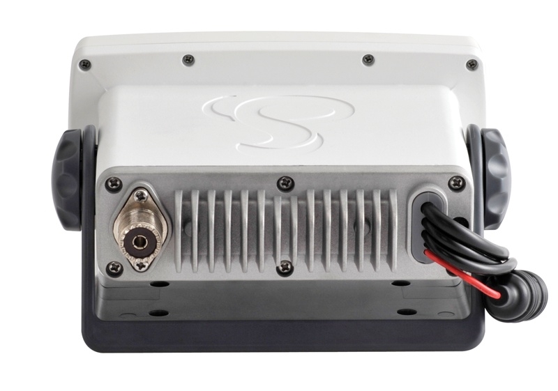 Cobra MR F77W GPS 25w Class-D Fixed Mount VHF Radio White