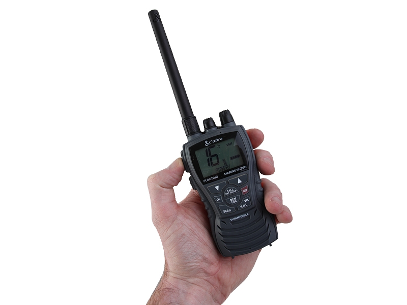 Cobra HH350 Floating Handheld VHF Radio Black