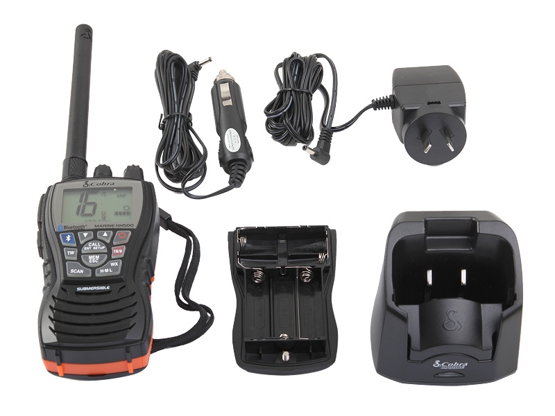 Cobra HH500 Floating Handheld VHF Radio with Bluetooth